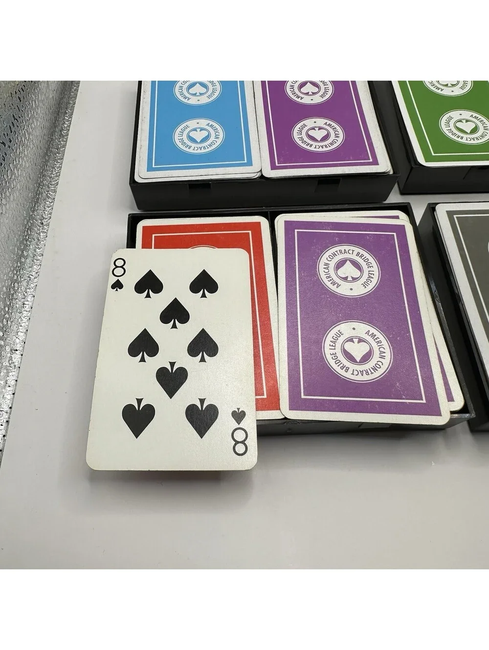 American Contract Bridge League 9 Complete 52 Playing Card Decks